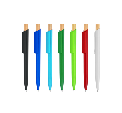 Пластмасова химикалка MP-9298 - Бял